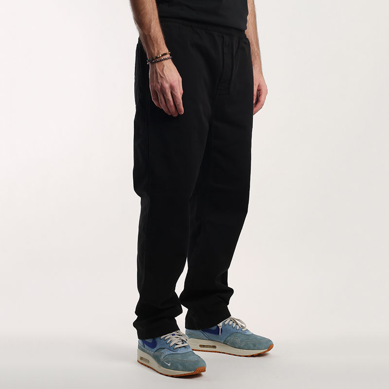 мужские черные брюки Carhartt WIP Flint Pant I029919-black - цена, описание, фото 5